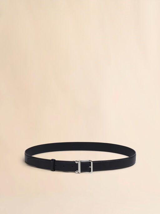 Black leather Trunkaroo belt - Belts