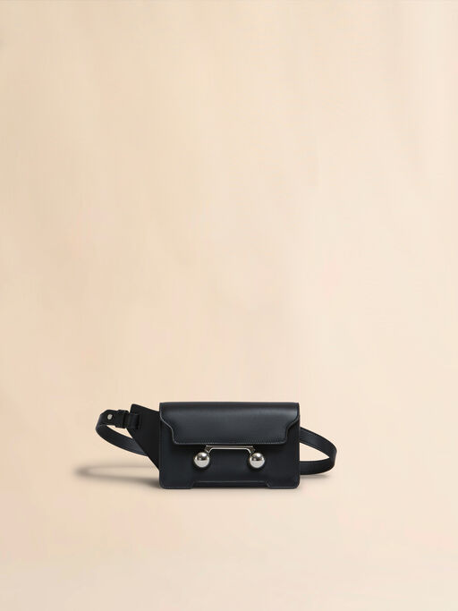 Black leather Trunkaroo crossbody bag - Belt Bags