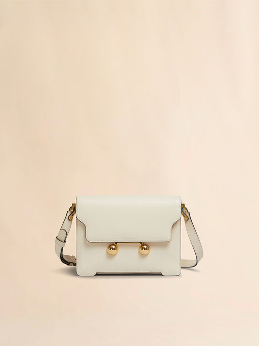 Cream leather Trunkaroo medium shoulder bag - Shoulder Bags