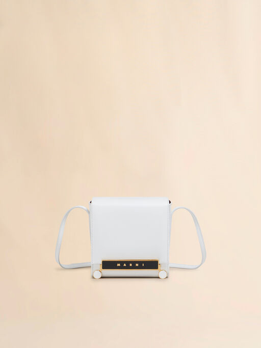 White leather VHS small cubo bag - Shoulder Bags