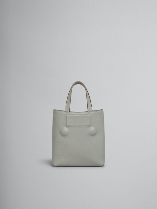 Grey leather Trunkaroo Embossed small Bag - Shopping Bags