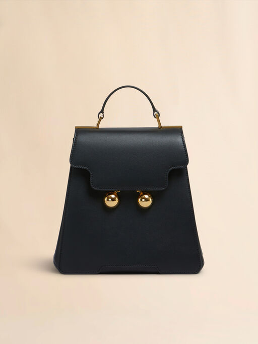 Black leather Trunkaroo backpack - Backpacks